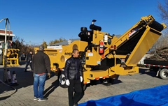 2019年,長春市伊通河設施維護處采購一臺Rayco大型粉碎機1754.